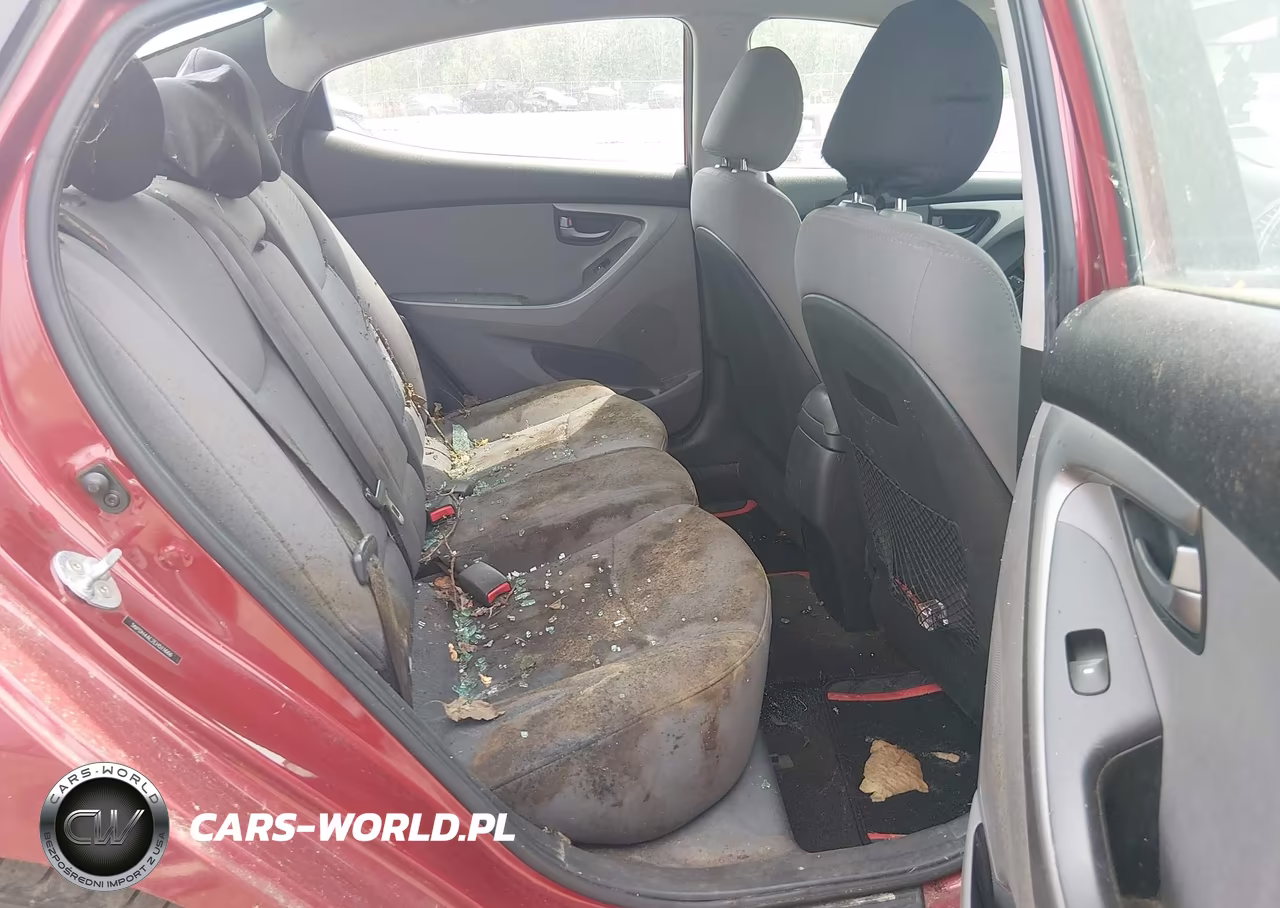 2014 Hyundai Elantra Se VIN:5NPDH4AE2EH511666 - 8