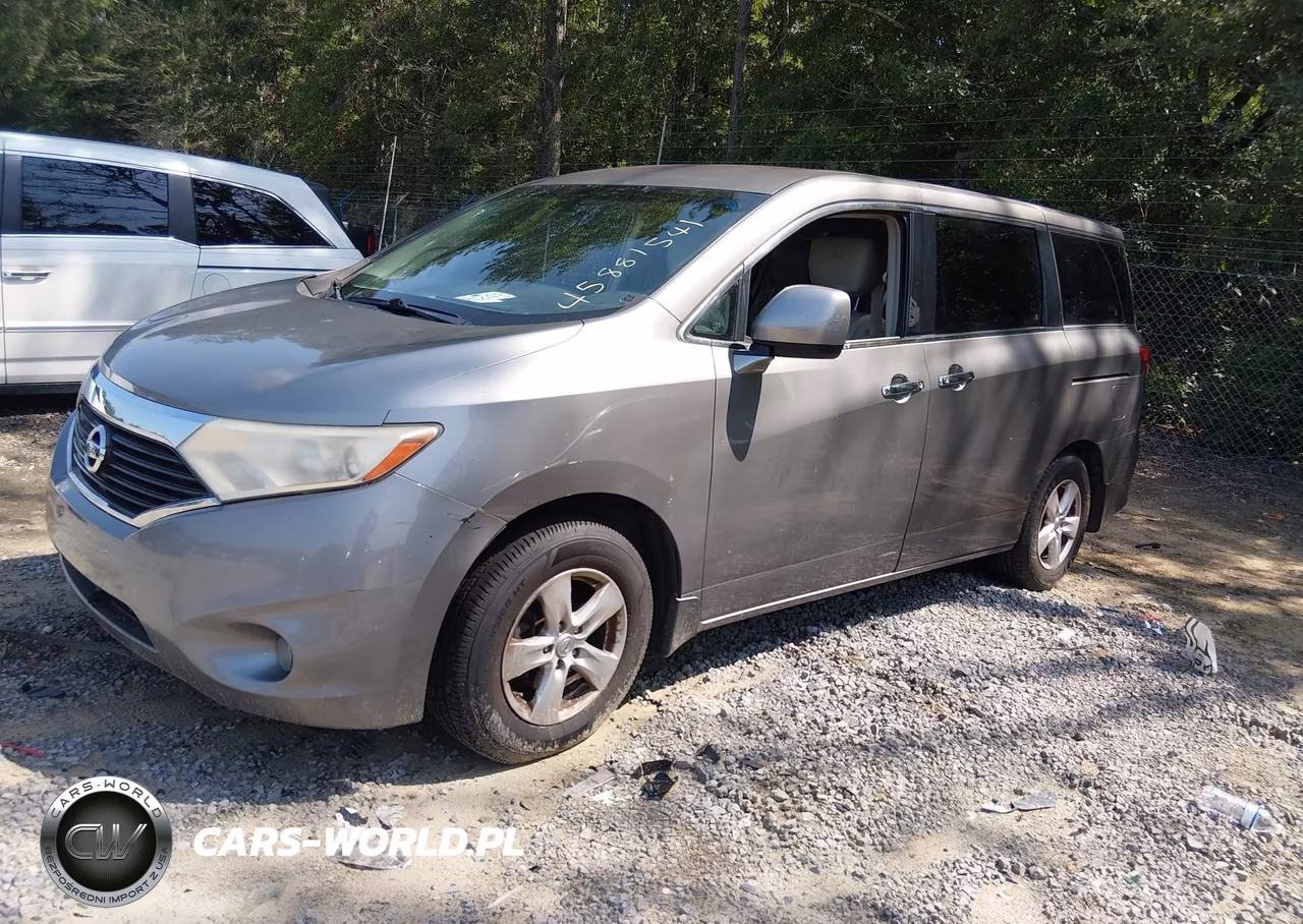 2013 Nissan Quest Sv VIN:JN8AE2KP8D9071058 - 2