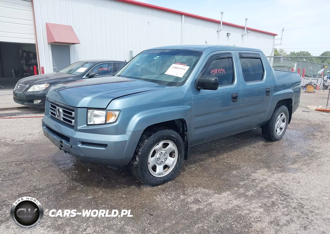 2007 Honda Ridgeline Rt VIN:2HJYK162X7H528139 - 2