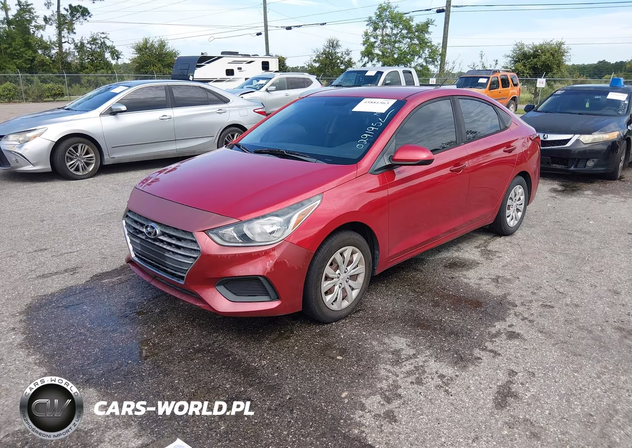 2018 Hyundai Accent Se VIN:3KPC24A38JE029195 - 2