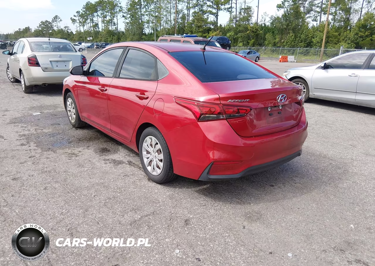 2018 Hyundai Accent Se VIN:3KPC24A38JE029195 - 3