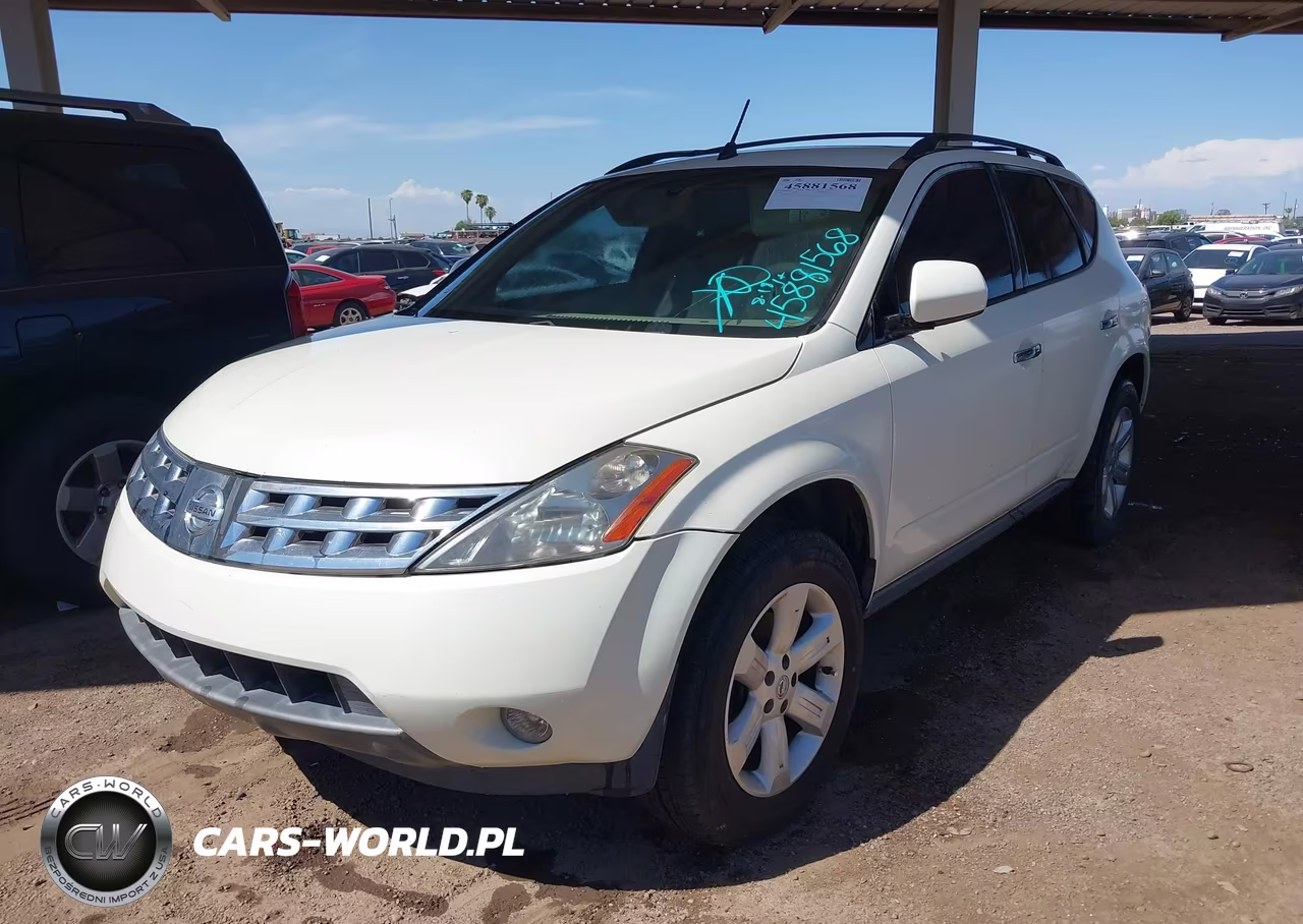 2004 Nissan Murano Sl VIN:JN8AZ08T54W216877 - 2