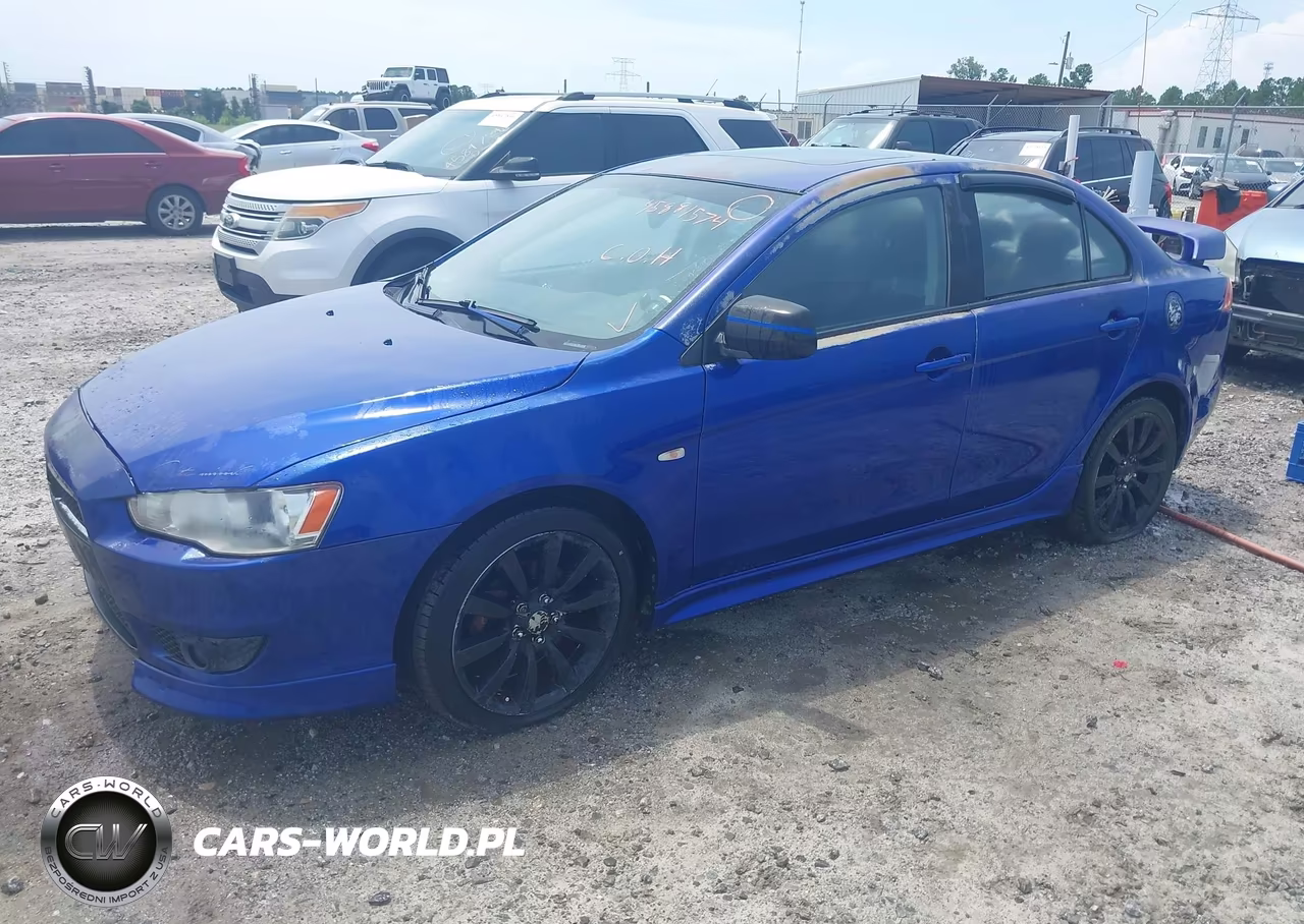 2008 Mitsubishi Lancer Gts VIN:JA3AU86U28U022845 - 2