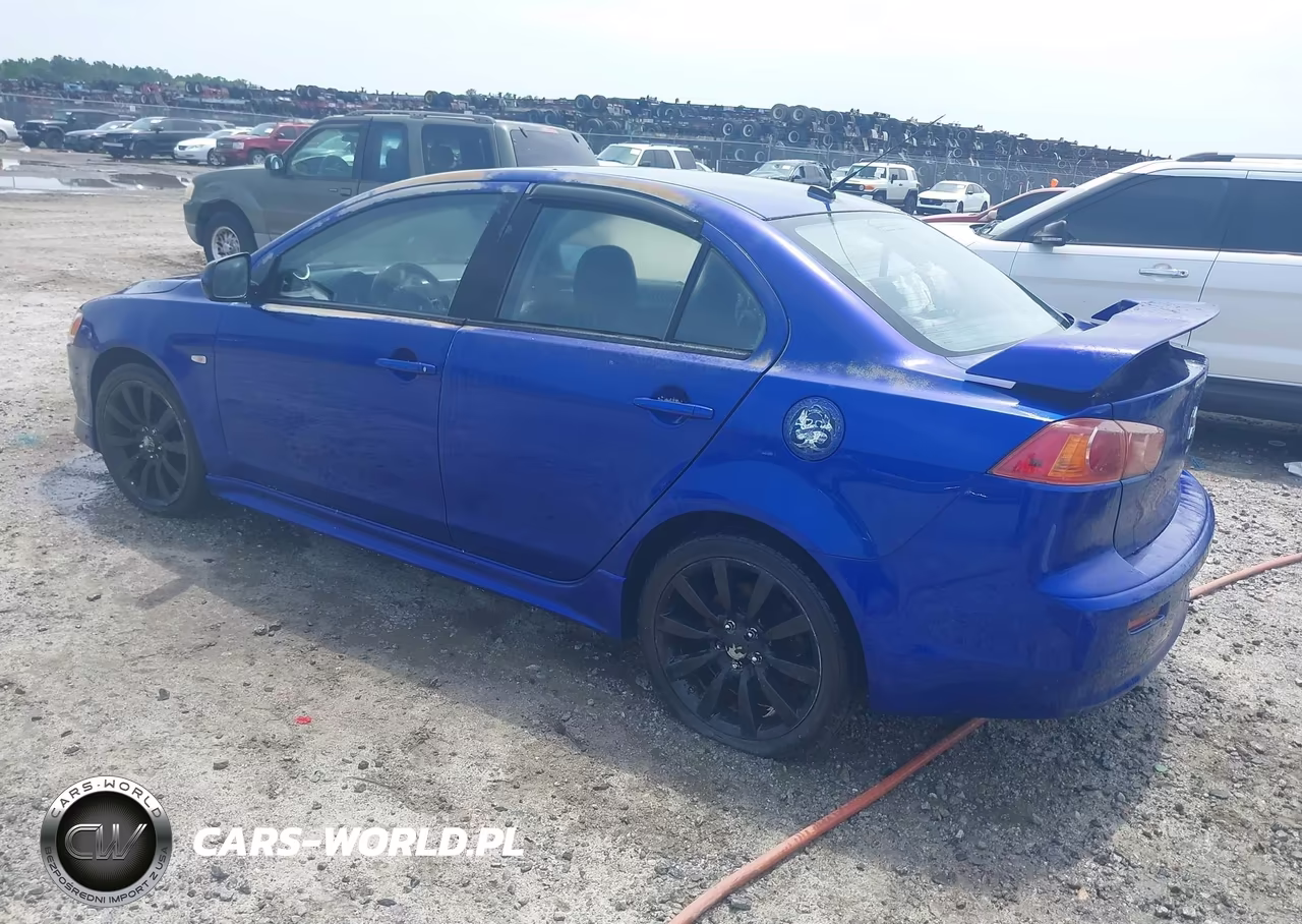 2008 Mitsubishi Lancer Gts VIN:JA3AU86U28U022845 - 3