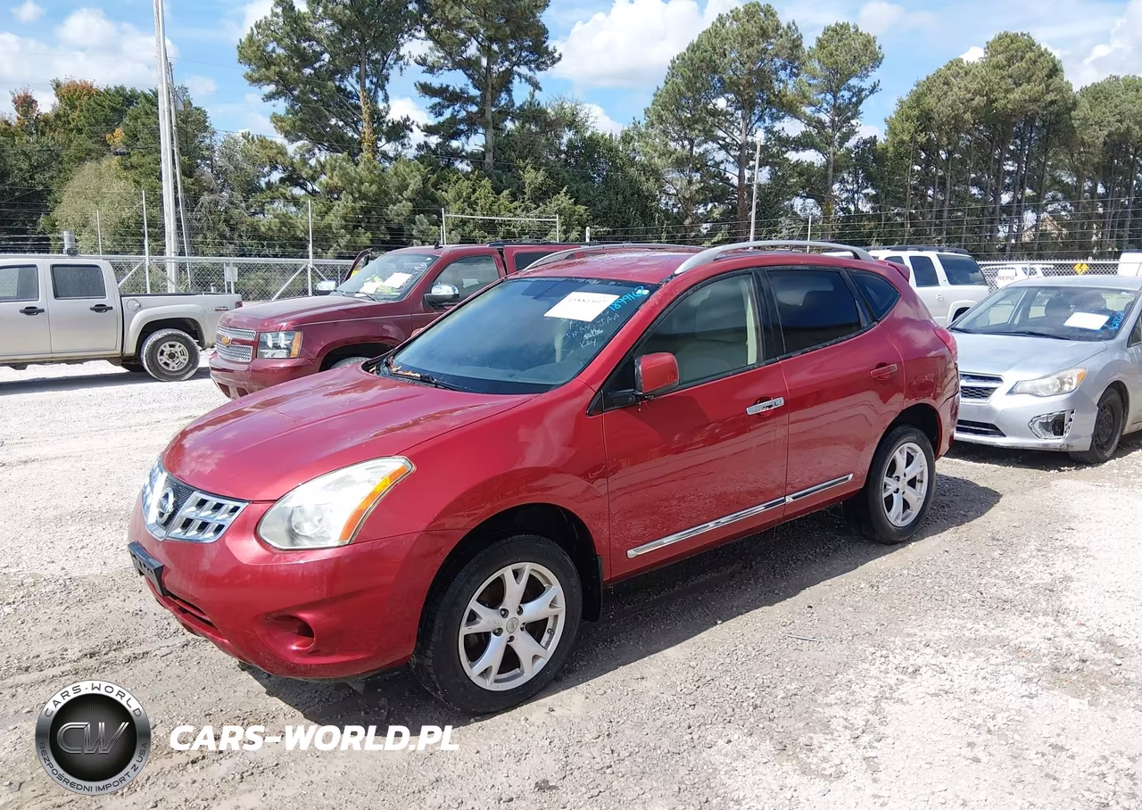 2011 Nissan Rogue Sv VIN:JN8AS5MT0BW189916 - 2