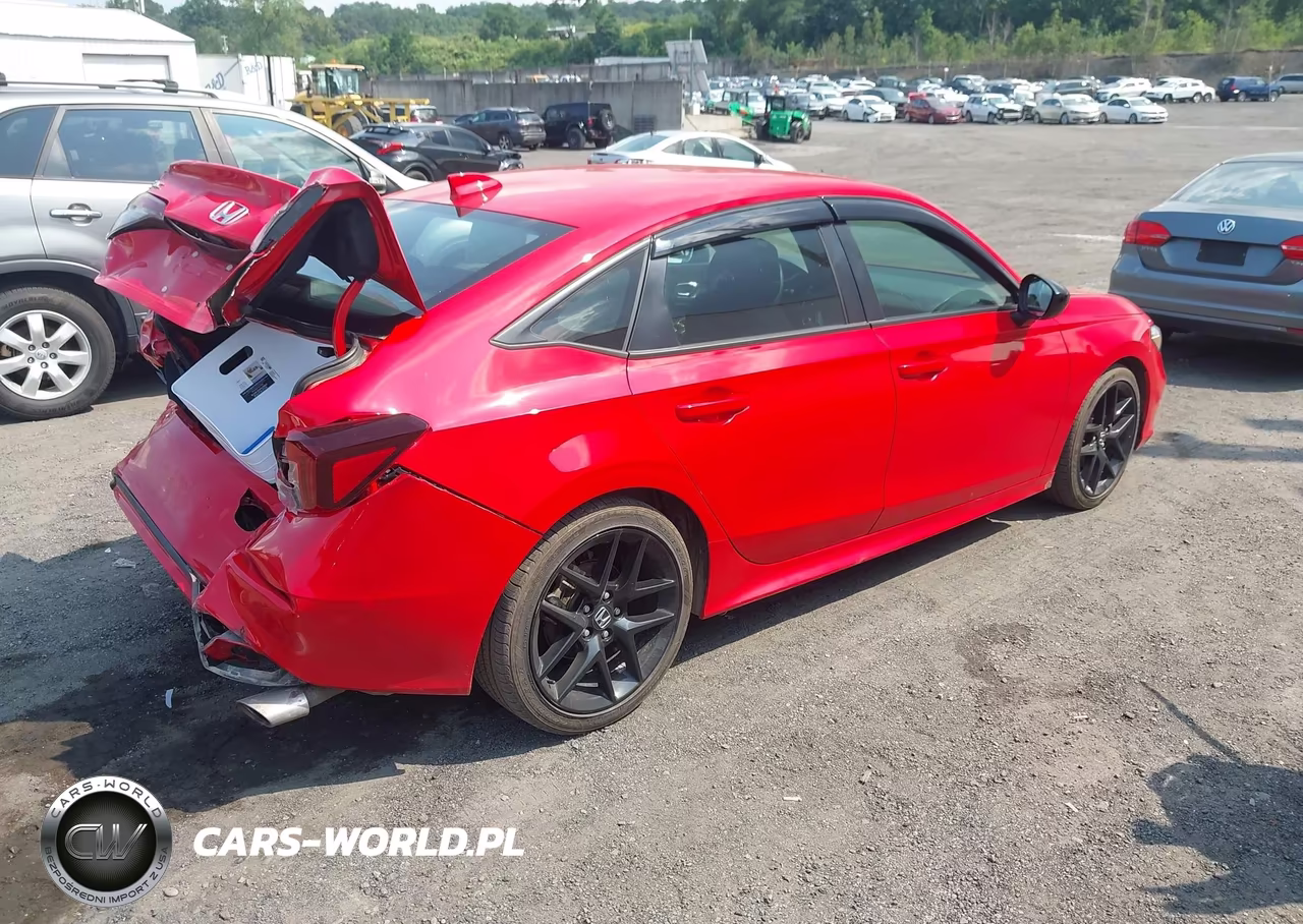 2025 Honda Civic Sport VIN:2HGFE2F53SH590107 - 4