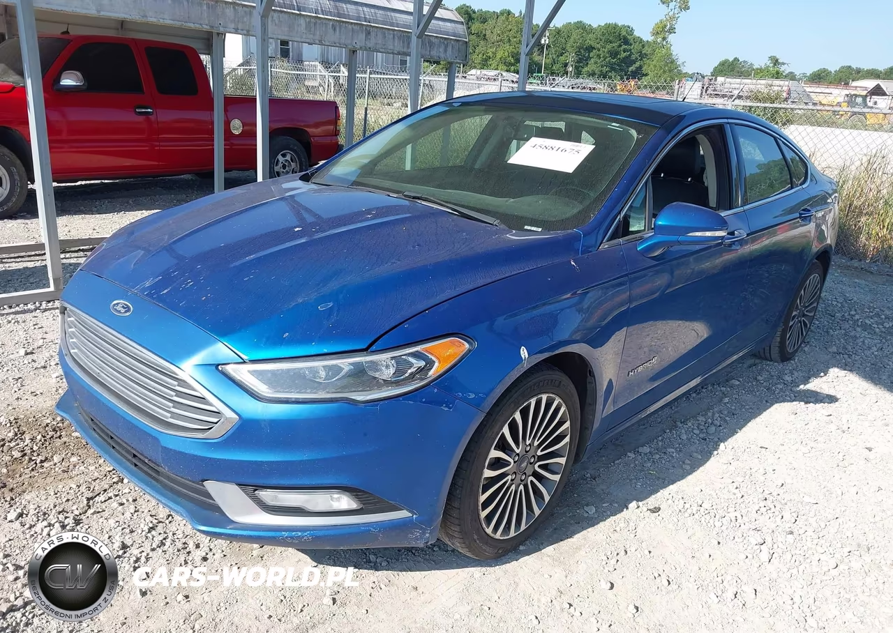 2018 Ford Fusion Hybrid Titanium VIN:3FA6P0RU6JR194164 - 2