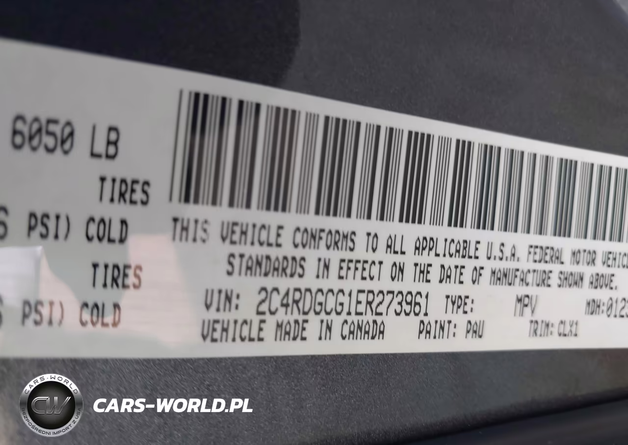 2014 Dodge Grand Caravan Sxt VIN:2C4RDGCG1ER273961 - 9