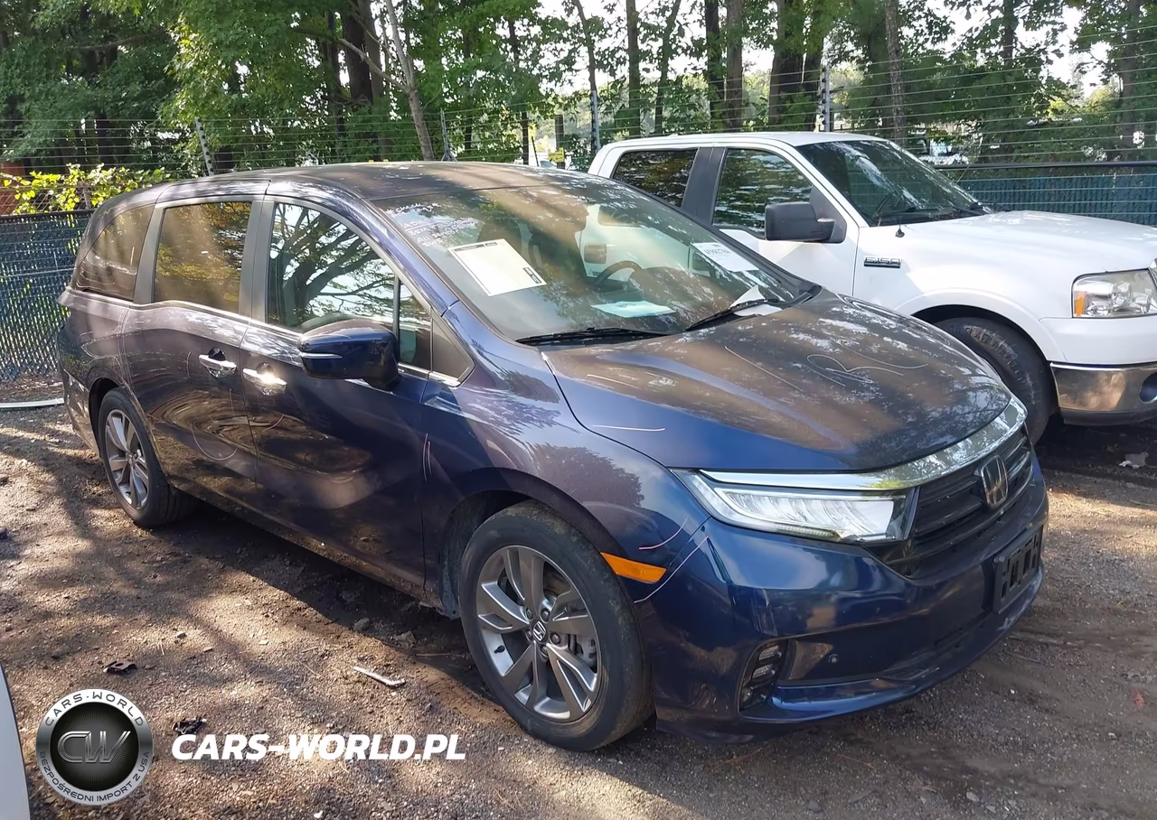 2022 Honda Odyssey Touring VIN:5FNRL6H8XNB044673 - 1