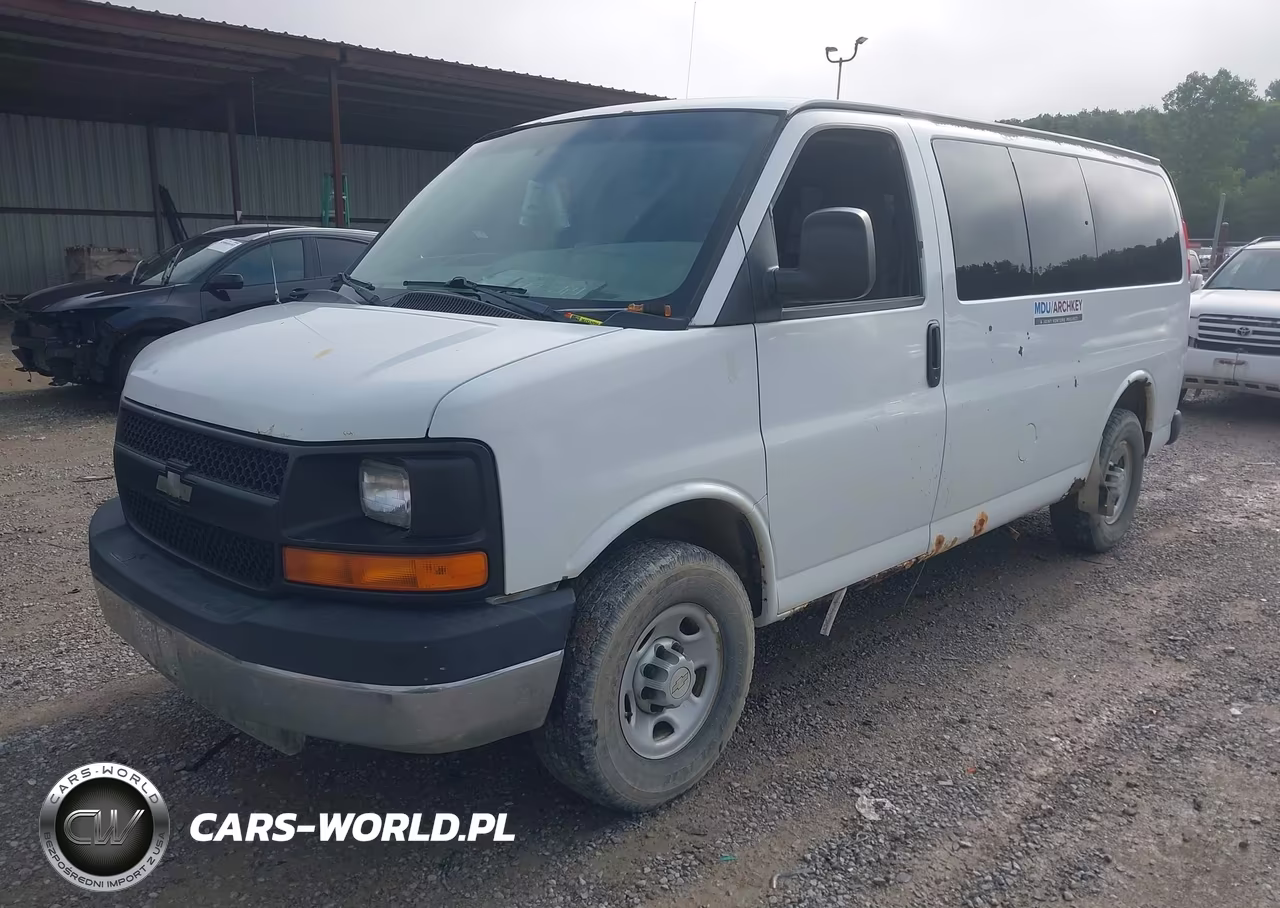 2008 Chevrolet Express Passenger Ls VIN:1GAGG25K781190670 - 2