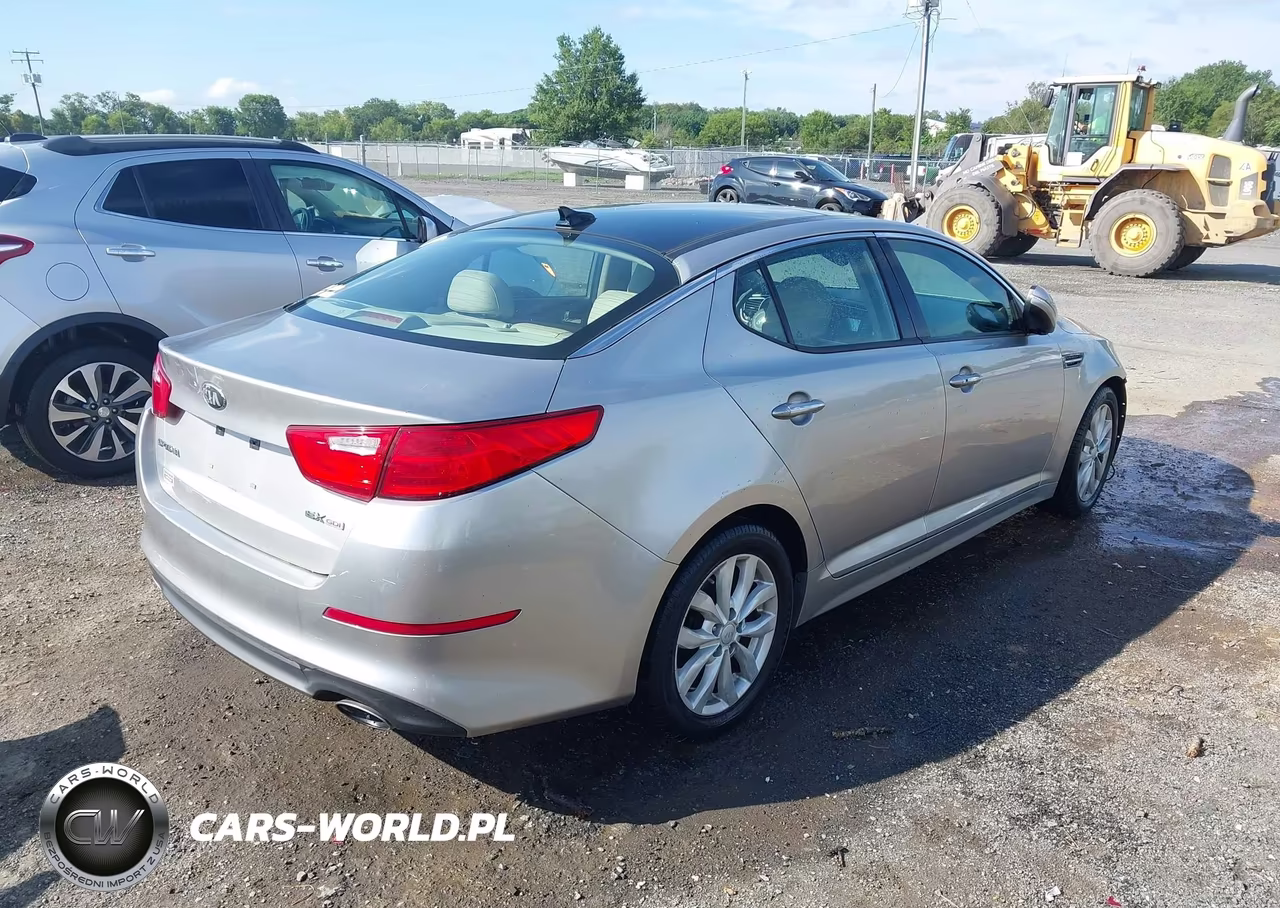 2014 Kia Optima Ex VIN:5XXGN4A78EG325164 - 4