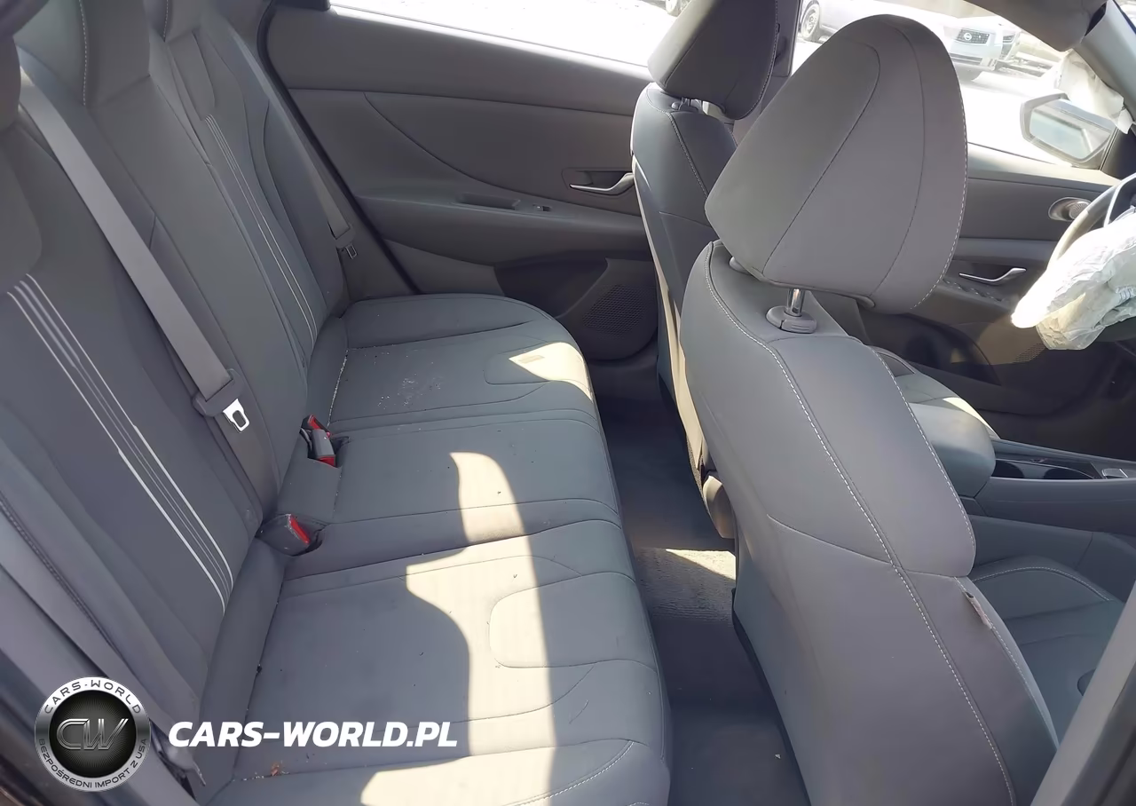 2023 Hyundai Elantra Hybrid Blue VIN:KMHLM4AJ0PU043199 - 8
