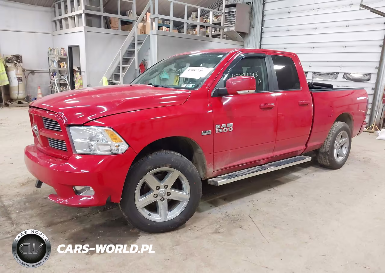 2012 Ram 1500 Sport VIN:1C6RD7HT8CS114346 - 2