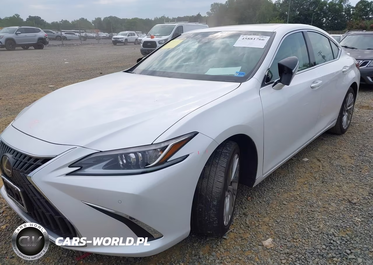 2022 Lexus Es 300H Luxury VIN:58AEA1C12NU018937 - 2