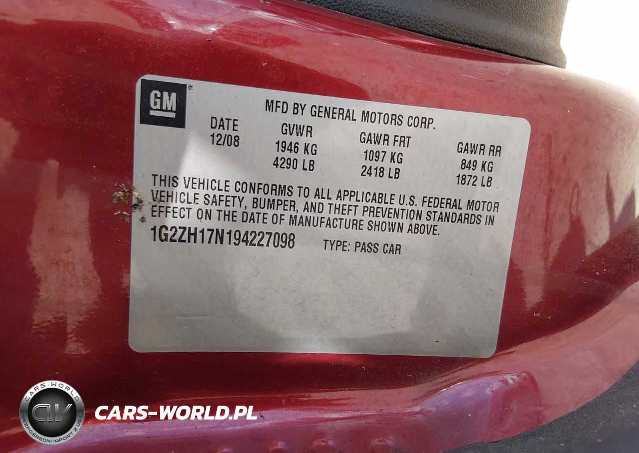 2009 Pontiac G6 Gt VIN:1G2ZH17N194227098 - 9