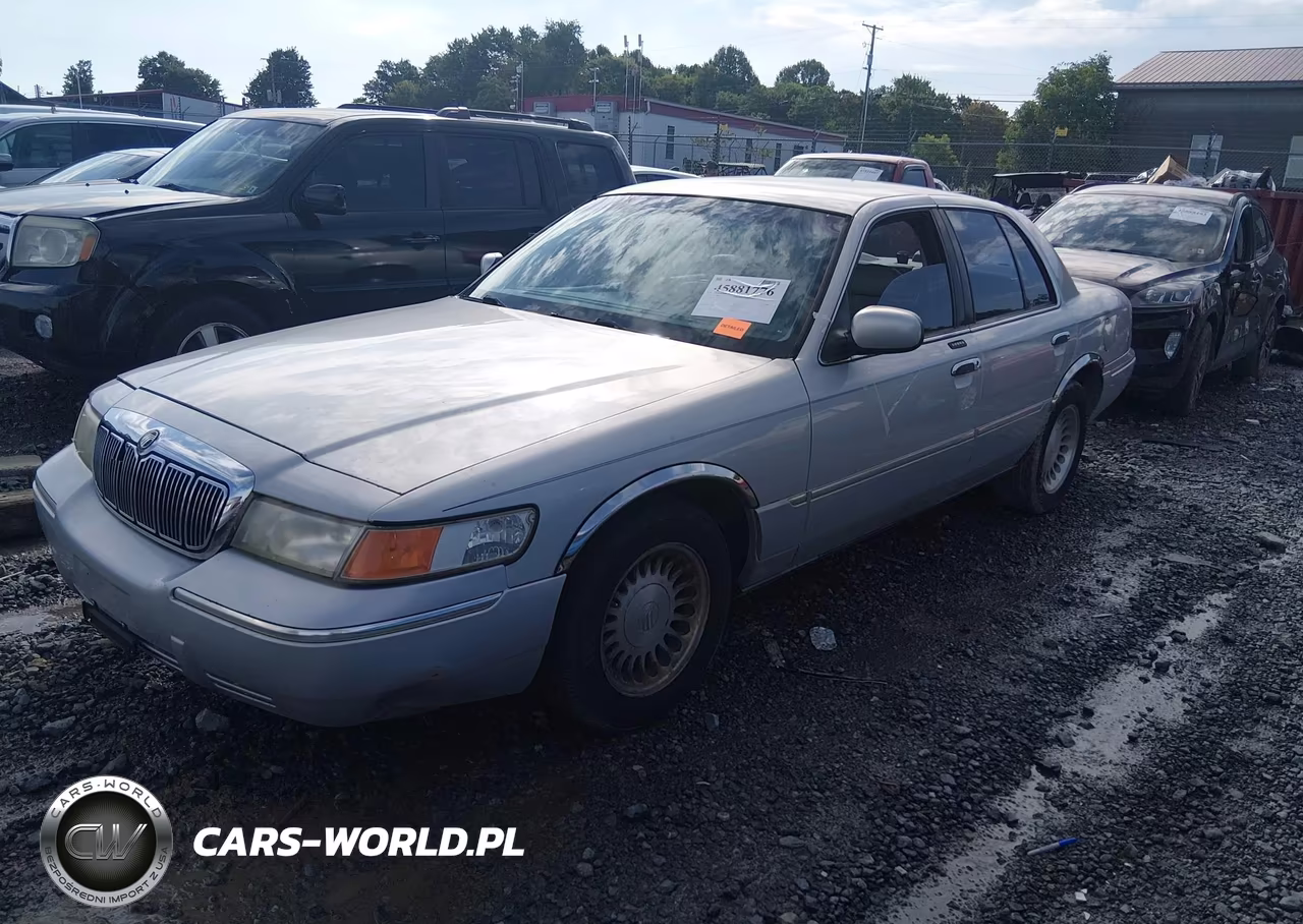 2001 Mercury Grand Marquis Ls VIN:2MEFM75W61X607493 - 2