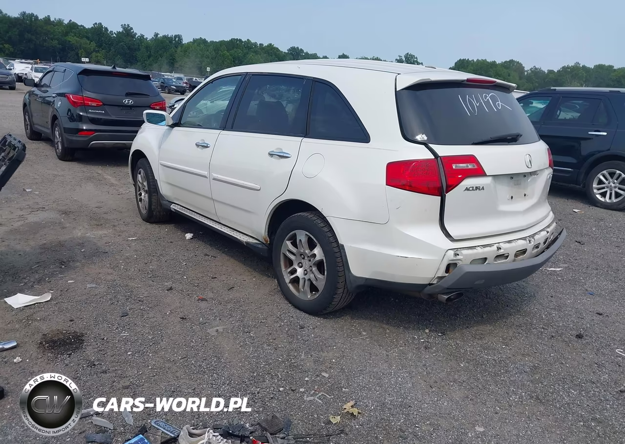 2007 Acura Mdx Technology Package VIN:2HNYD28407H515008 - 3