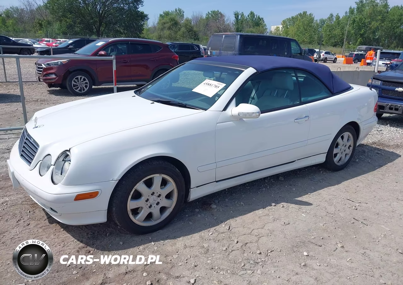 2000 Mercedes-Benz Clk 320 VIN:WDBLK65G2YT040301 - 2