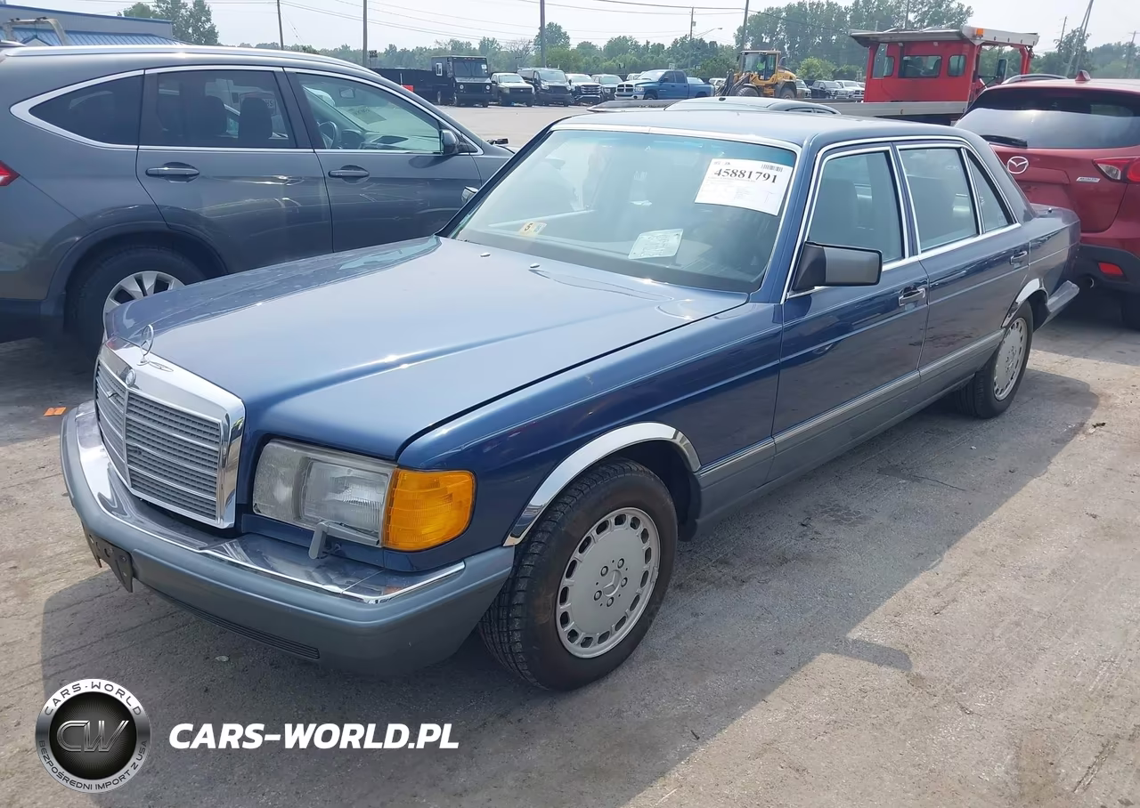 1987 Mercedes-Benz 420 Sel VIN:WDBCA35D9HA293862 - 2