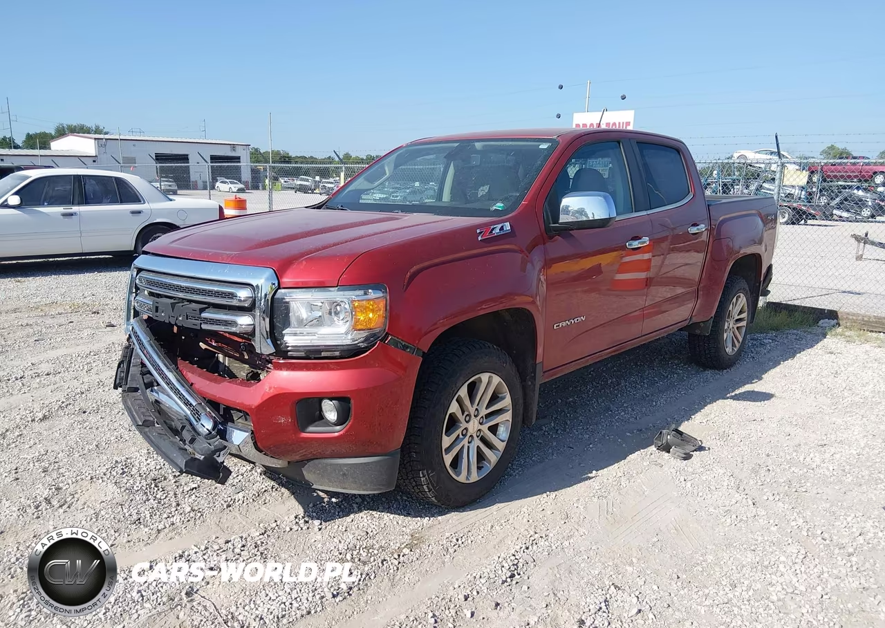 2015 GMC Canyon 4Wd Slt VIN:1GTG6CE38F1202735 - 2