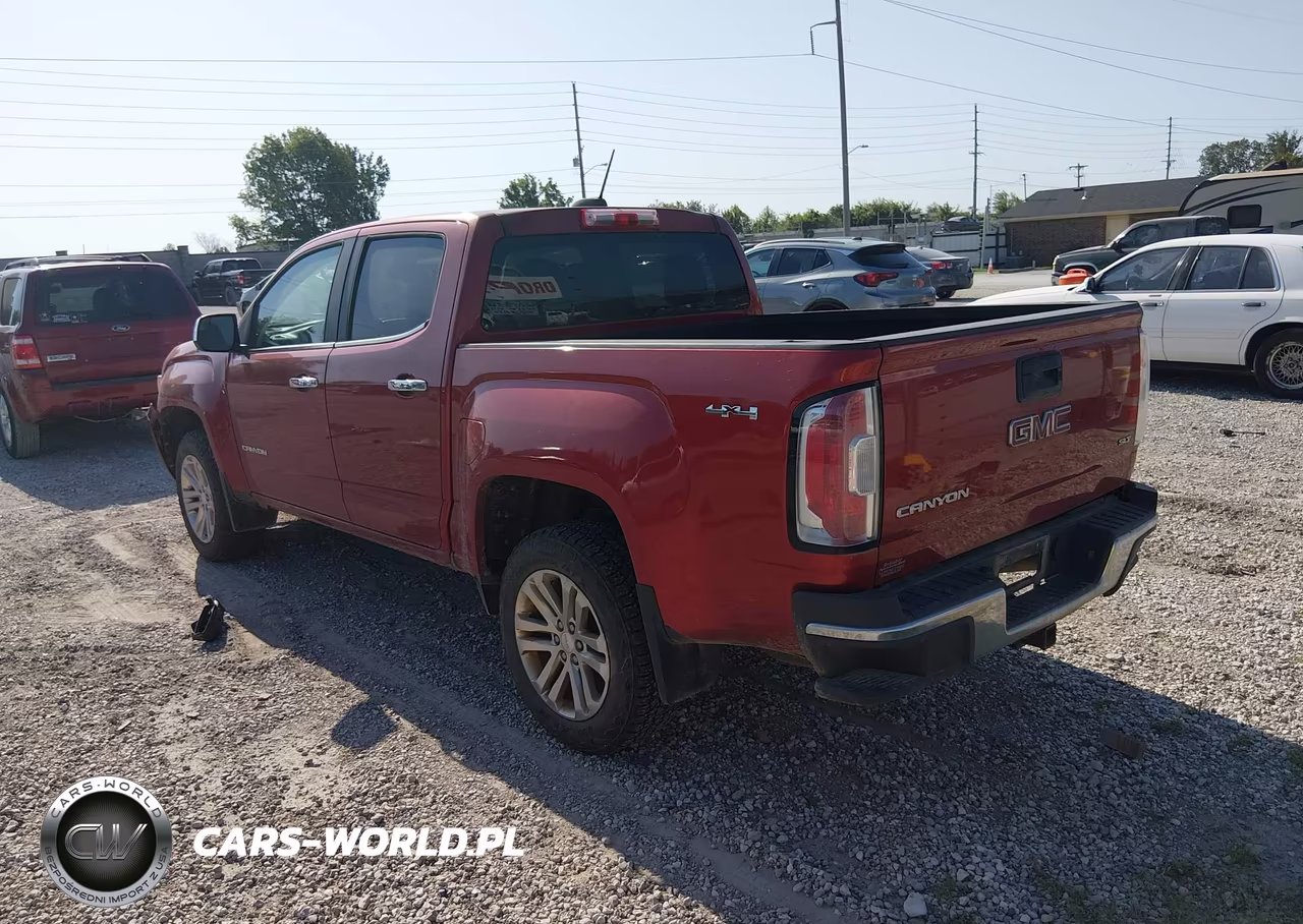 2015 GMC Canyon 4Wd Slt VIN:1GTG6CE38F1202735 - 3