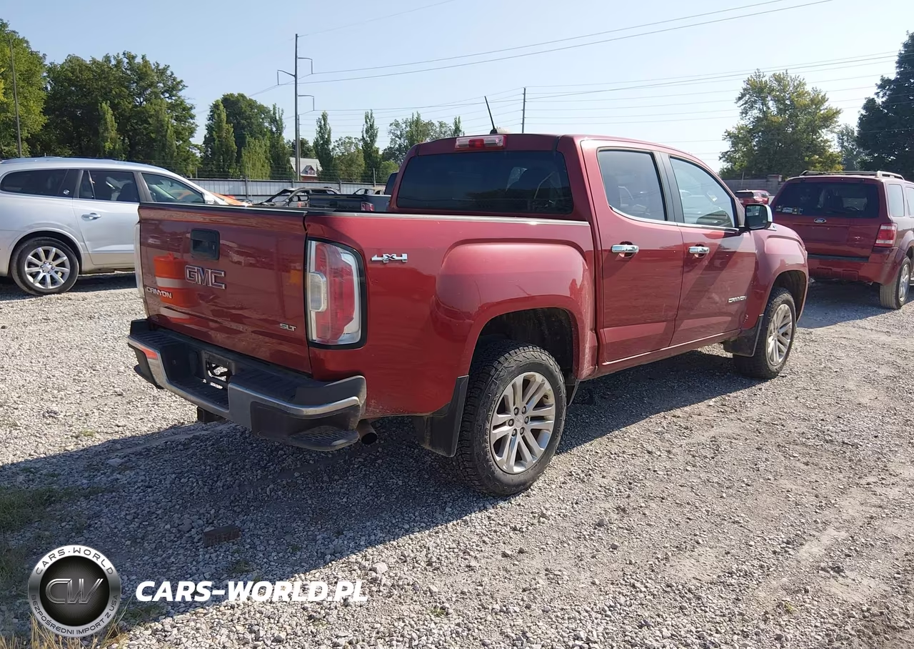 2015 GMC Canyon 4Wd Slt VIN:1GTG6CE38F1202735 - 4