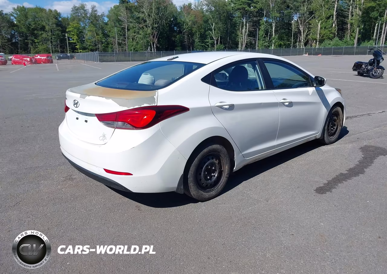 2016 Hyundai Elantra Se VIN:5NPDH4AEXGH760669 - 4