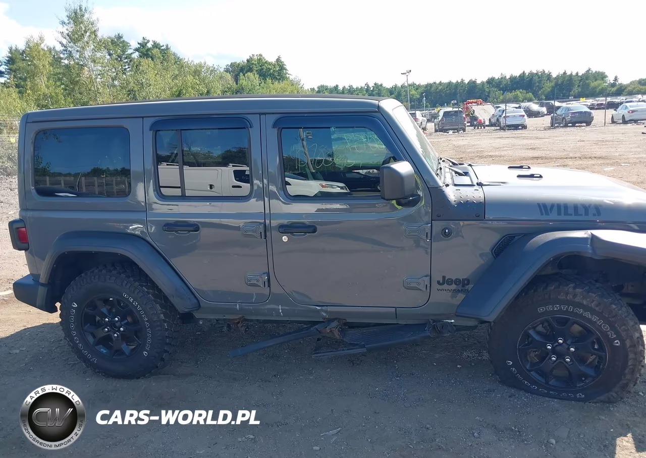 2021 Jeep Wrangler Unlimited Willys 4X4 VIN:1C4HJXDN6MW856260 - 13