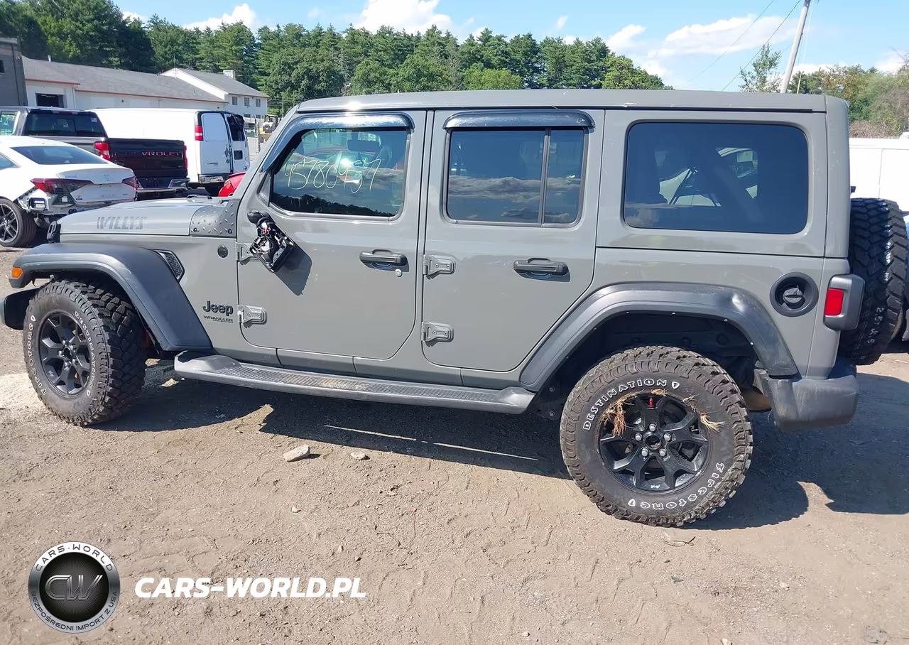 2021 Jeep Wrangler Unlimited Willys 4X4 VIN:1C4HJXDN6MW856260 - 14