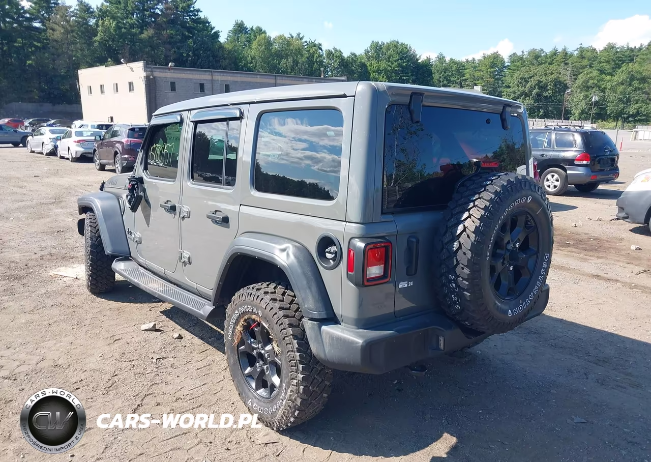 2021 Jeep Wrangler Unlimited Willys 4X4 VIN:1C4HJXDN6MW856260 - 3