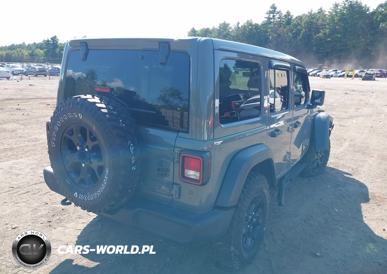 2021 Jeep Wrangler Unlimited Willys 4X4 VIN:1C4HJXDN6MW856260 - 4