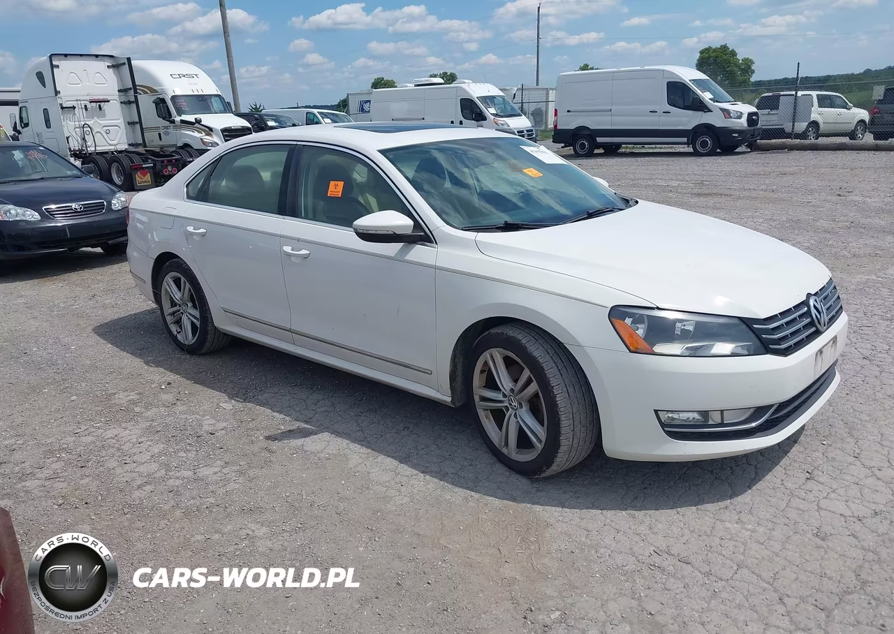 2012 Volkswagen Passat 3.6L V6 Sel Premium – zdjęcie 1 z 11