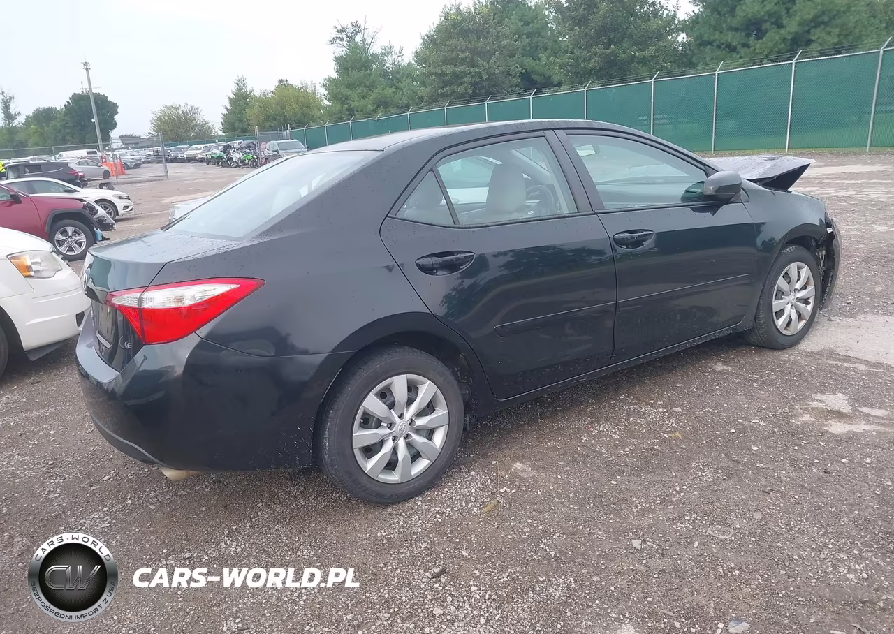 2016 Toyota Corolla Le VIN:2T1BURHE9GC653427 - 4