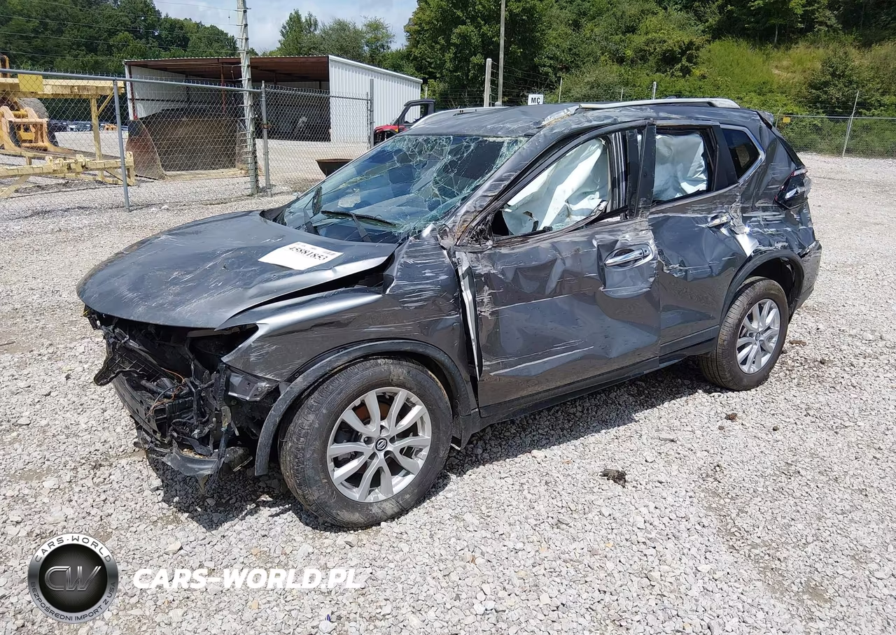 2017 Nissan Rogue Sv VIN:KNMAT2MVXHP592037 - 2