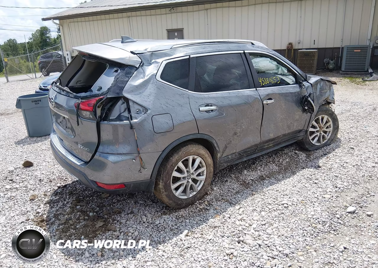 2017 Nissan Rogue Sv VIN:KNMAT2MVXHP592037 - 4