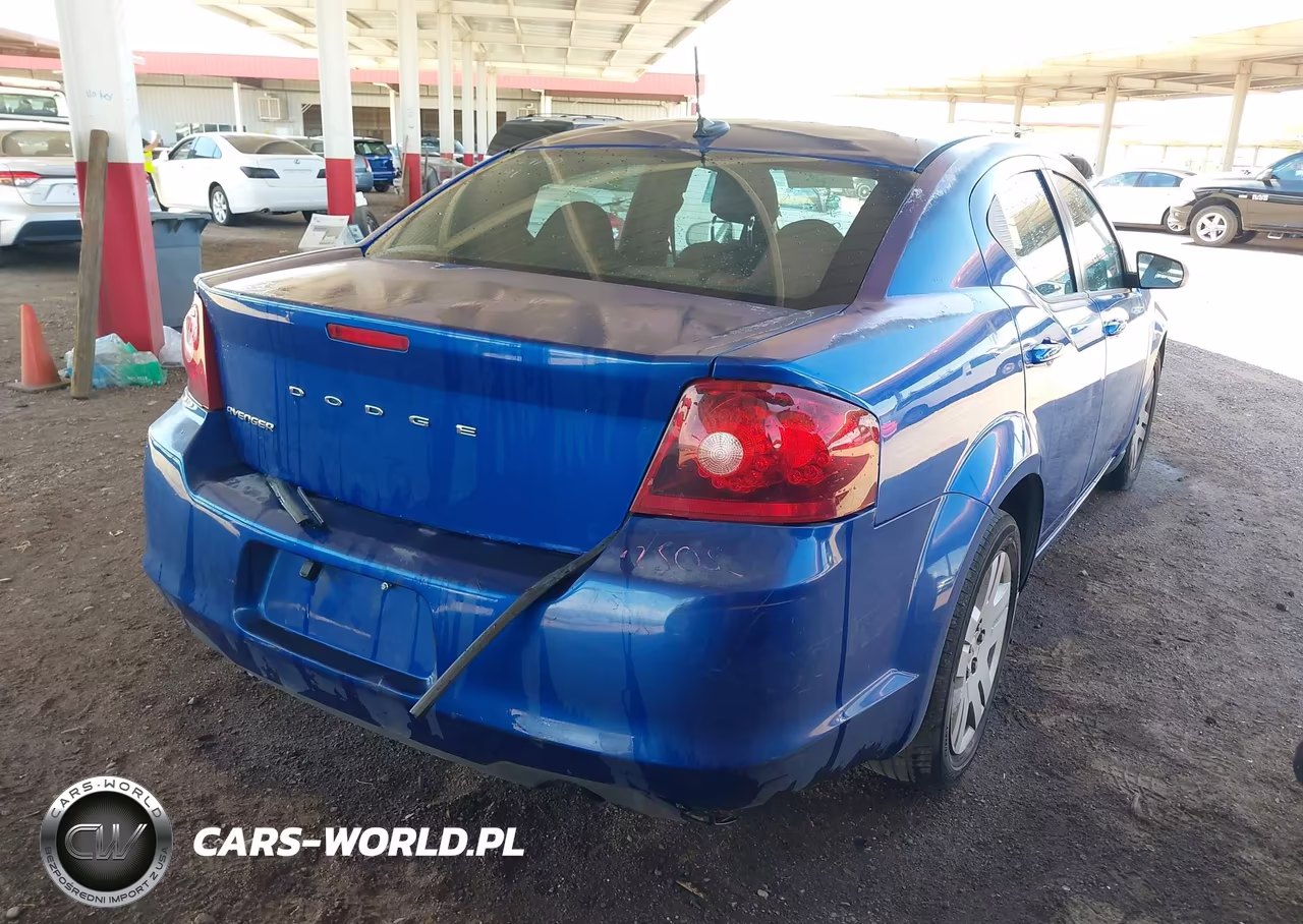 2013 Dodge Avenger Se VIN:1C3CDZAB1DN756732 - 4