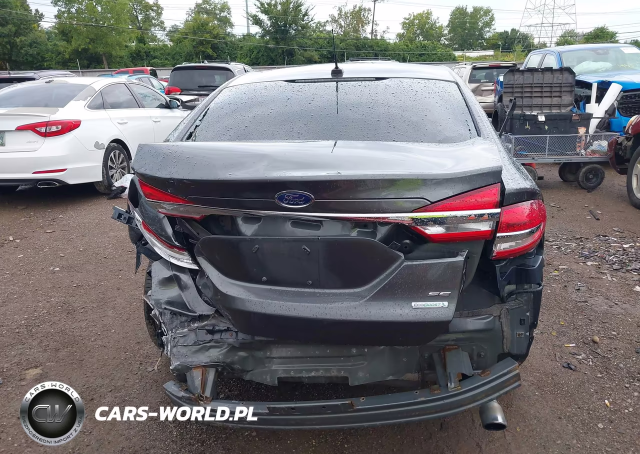 2018 Ford Fusion Se VIN:3FA6P0HD1JR284582 - 17