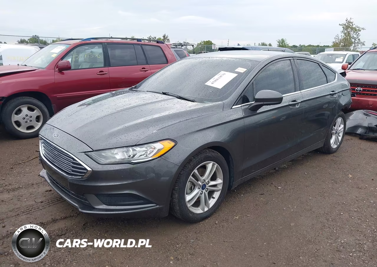 2018 Ford Fusion Se VIN:3FA6P0HD1JR284582 - 2