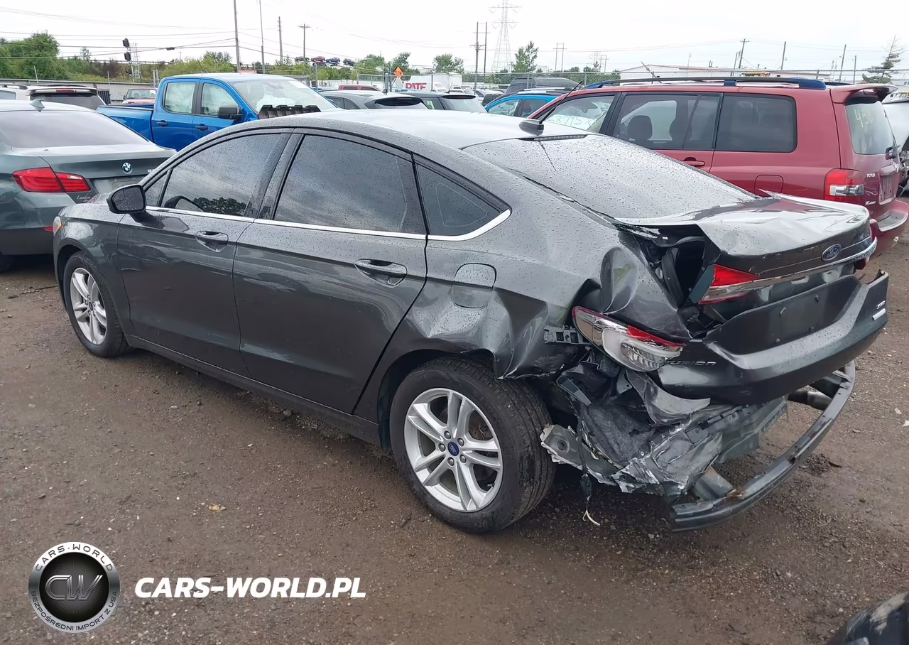 2018 Ford Fusion Se VIN:3FA6P0HD1JR284582 - 3