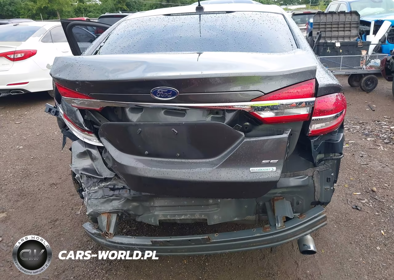 2018 Ford Fusion Se VIN:3FA6P0HD1JR284582 - 6