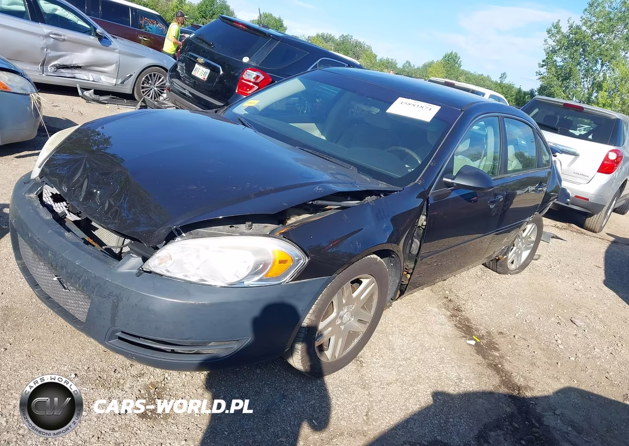 2012 Chevrolet Impala Lt VIN:2G1WB5E30C1239456 - 2