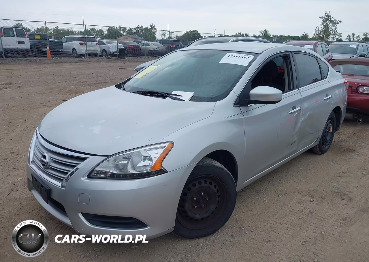 2014 Nissan Sentra S VIN:3N1AB7AP0EY256478 - 2