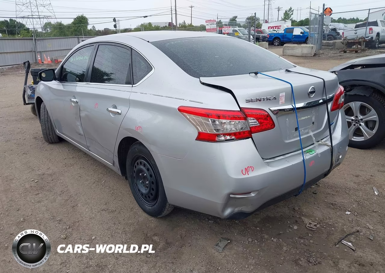 2014 Nissan Sentra S VIN:3N1AB7AP0EY256478 - 3