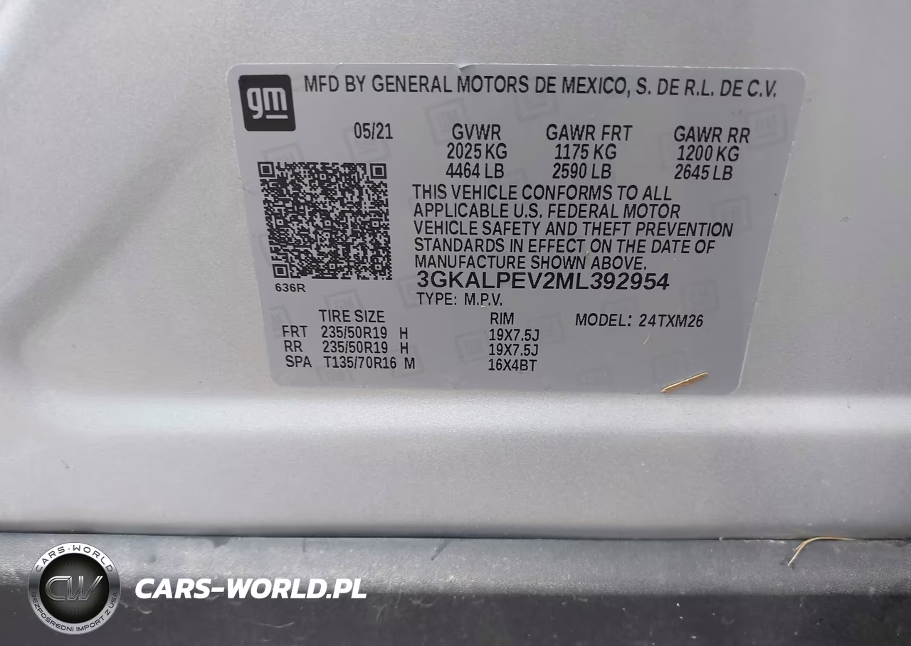 2021 GMC Terrain Fwd Slt VIN:3GKALPEV2ML392954 - 9