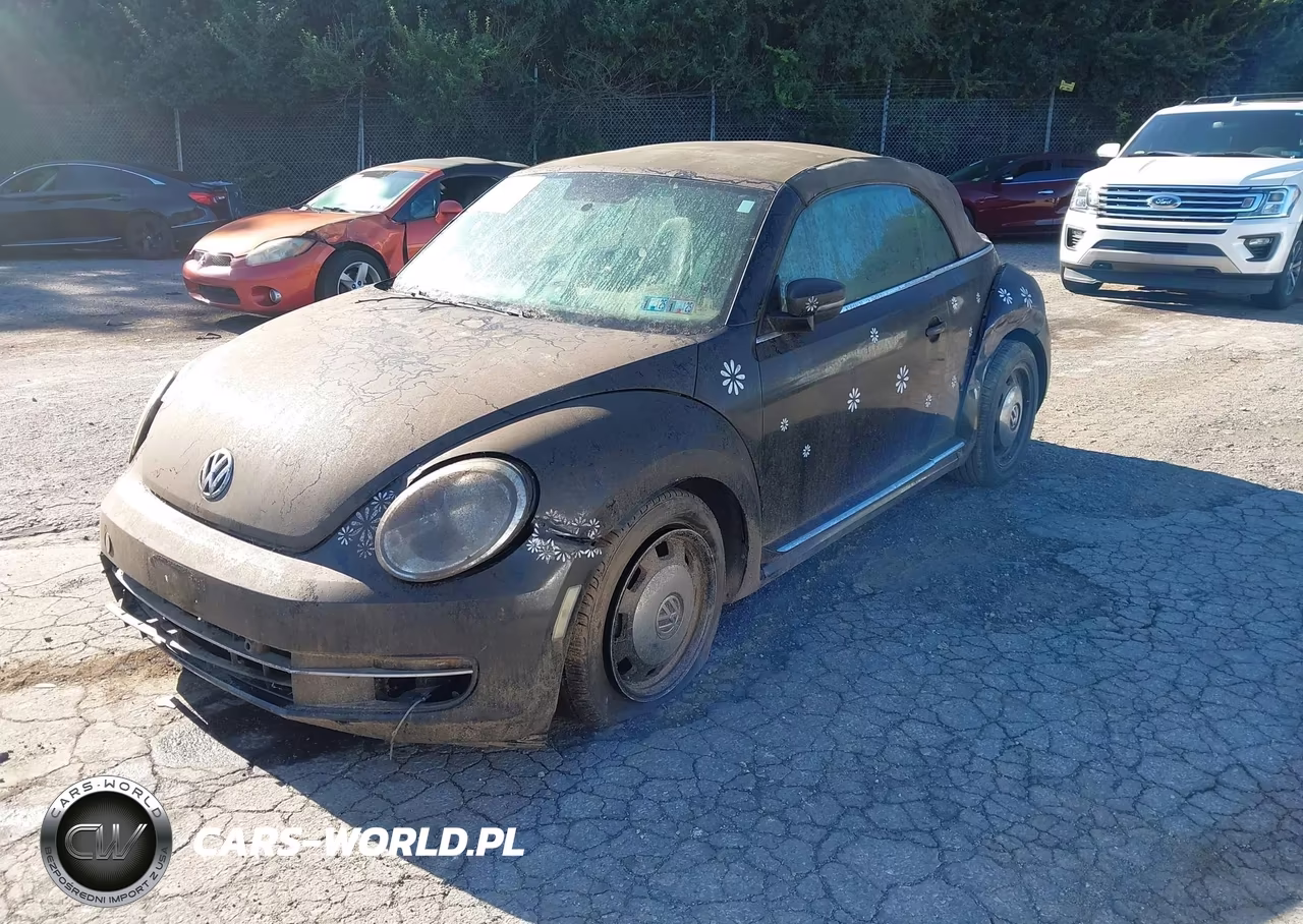2013 Volkswagen Beetle 2.5L VIN:3VW5P7AT1DM821238 - 2