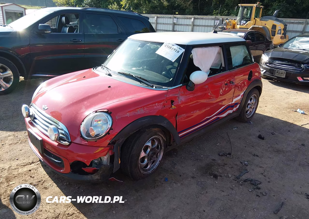 2012 Mini Cooper VIN:WMWSU3C57CT543481 - 2