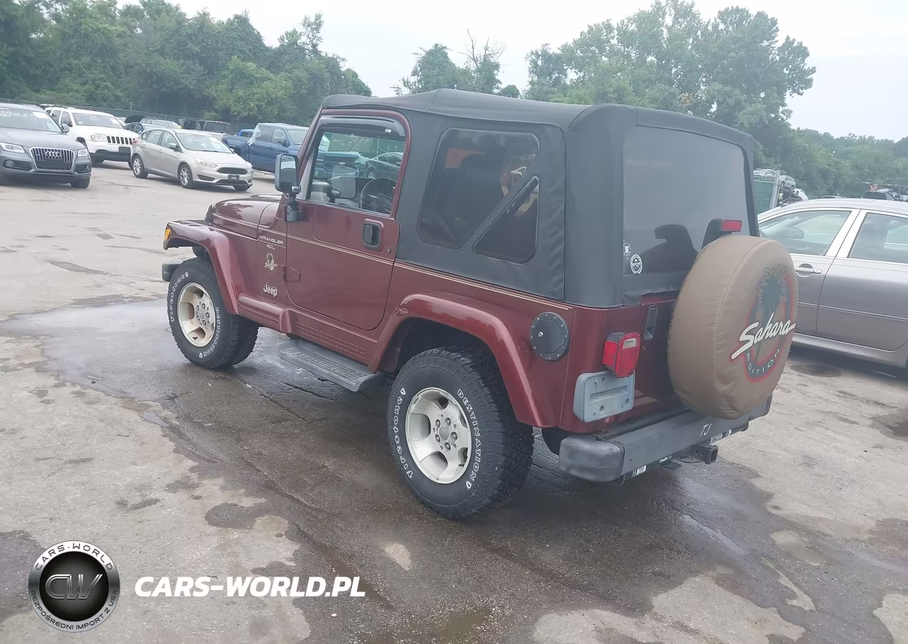 2001 Jeep Wrangler Sahara VIN:1J4FA59S31P373982 - 3