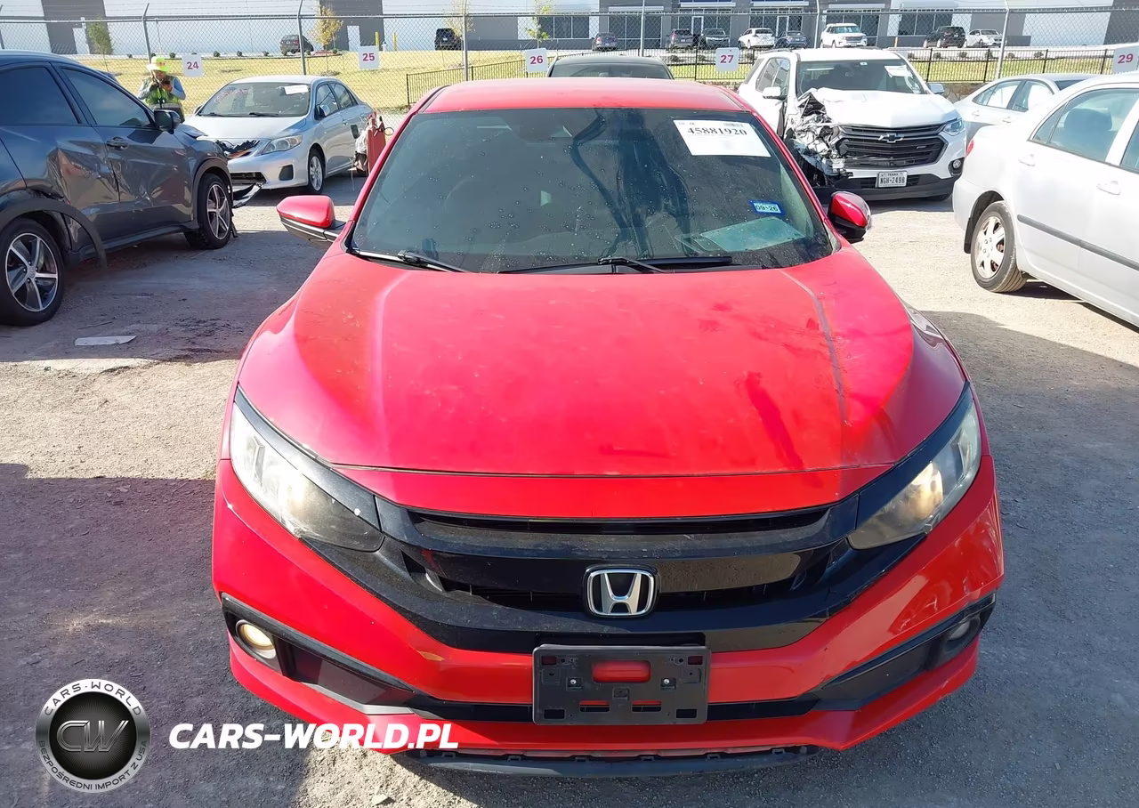 2019 Honda Civic Sport VIN:2HGFC2F87KH540164 - 12