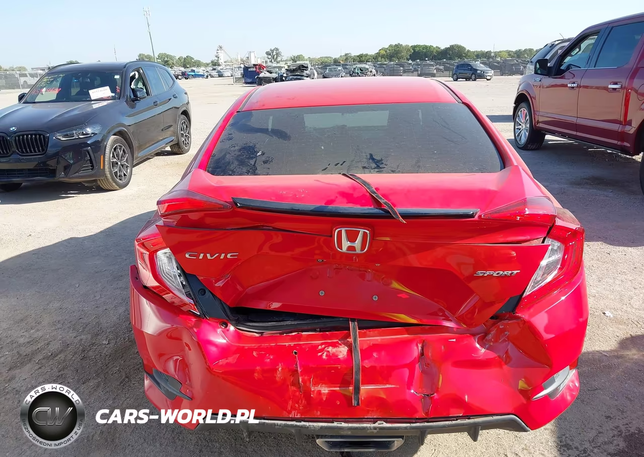 2019 Honda Civic Sport VIN:2HGFC2F87KH540164 - 16