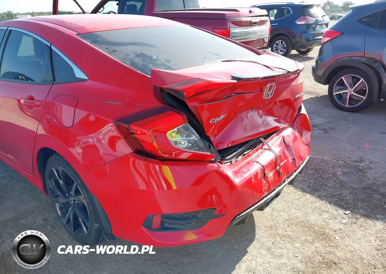 2019 Honda Civic Sport VIN:2HGFC2F87KH540164 - 18